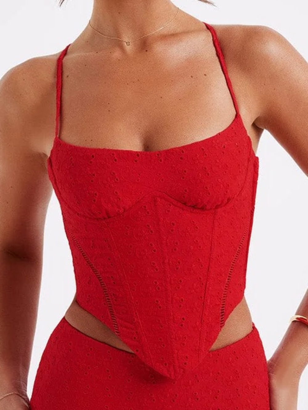 Babyboo red corset
